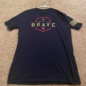 Dwayne Johnson Home of the Brave - Under Armour Shirt
